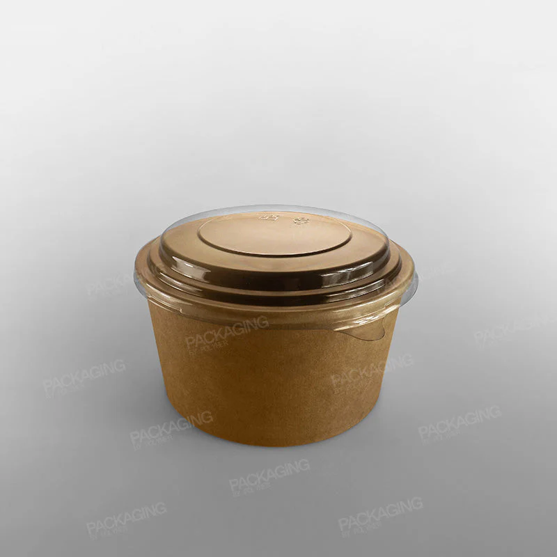 Hippo PET Lid For Food Bowl - Kraft - Image 3
